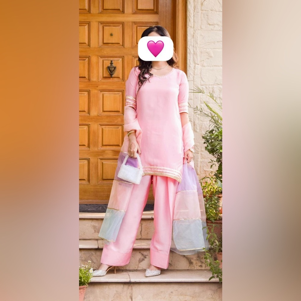 Zehra saleem inspired silk outfit